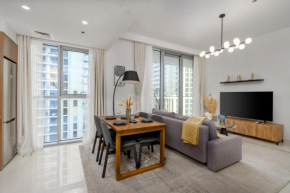 White Sage Sun and Sand 1BR at Beach Isle Emaar BeachFront